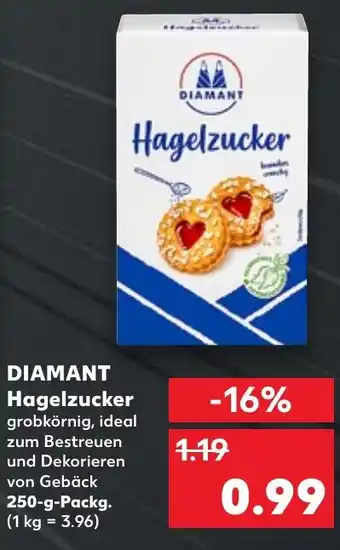 Kaufland DIAMANT Hagelzucker 250-g-Packg. Angebot