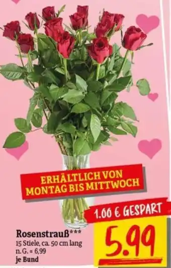 NP Discount Rosenstrauß Angebot