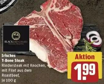 REWE Irisches T-Bone Steak 100 g Angebot