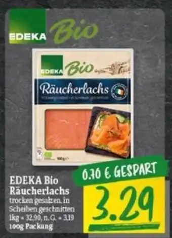 NP Discount EDEKA Bio Räucherlachs 100g Angebot