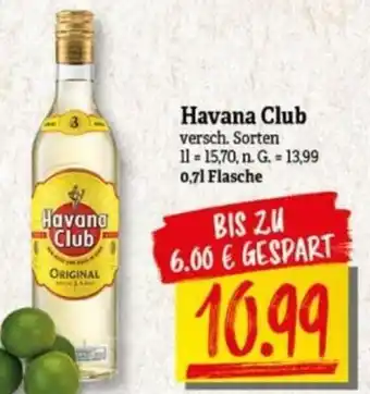 NP Discount Havana Club versch. Sorten 700ml Angebot