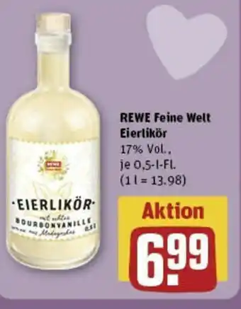 REWE REWE Feine Welt Eierlikör 1 0,5-1-FL. Angebot