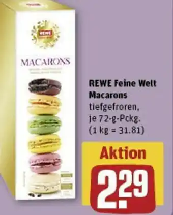 REWE REWE Feine Welt Macarons 72-g-Pckg. Angebot