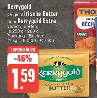 Edeka Kerrygold Original irische Butter odor Kerrygold Extra 250 g / 200 g Packung/Becher Angebot