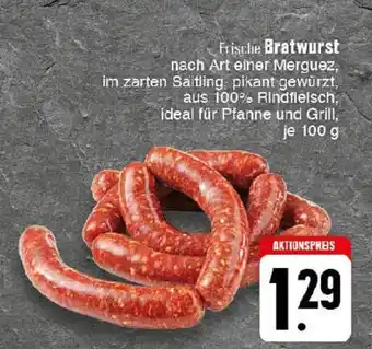 Edeka Frische Bratwurst 100 g Angebot