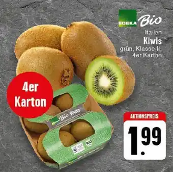 Edeka EDEKA Bio Kiwis 4er Karton Angebot