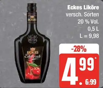 Edeka Eckes Liköre 0,5 l Angebot