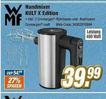 Expert Klein Wmf Handmixer Kult X Edition Angebot