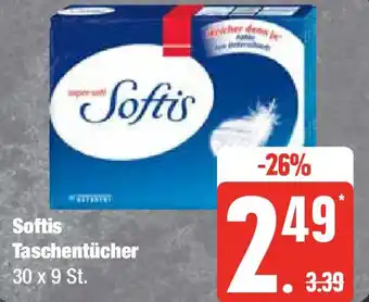 Edeka Softis Taschentücher 30 x 9 St. Angebot