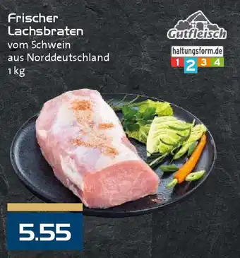 Edeka Frischer Lachsbraten 1 kg Angebot