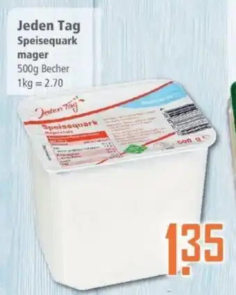 Klaas und Kock Jeden Tag Speisequark mager 500g Angebot