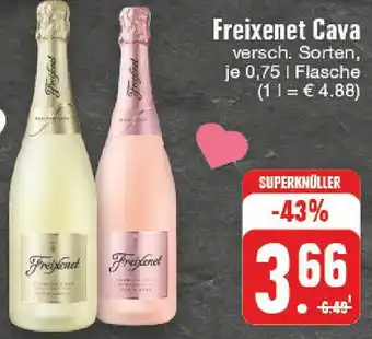 Edeka Freixenet Cava 0,75 l Flasche Angebot