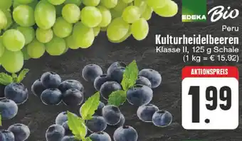 Edeka EDEKA Bio Peru Tafeltrauben 125 g Schale Angebot