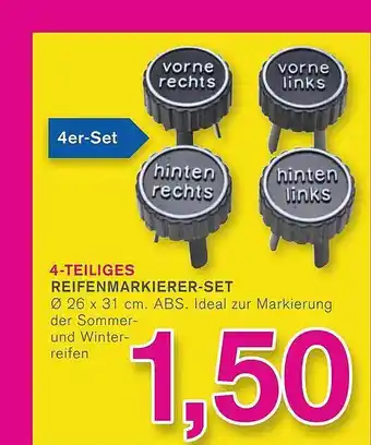 KODi 4-teiliges Reifenmarkierer-set Angebot