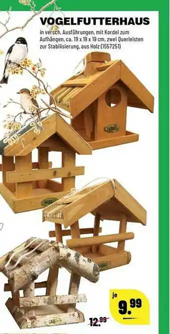 Leitermann Baumarkt Vogelfutterhaus Angebot