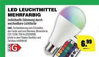 Leitermann Baumarkt Led Leuchtmittel Mehrfarbig Angebot