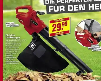 Leymann Baustoffe Elektro Laubsauger Angebot