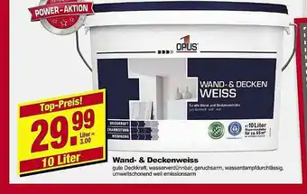 Leymann Baustoffe Wand- & Deckenweiss Angebot