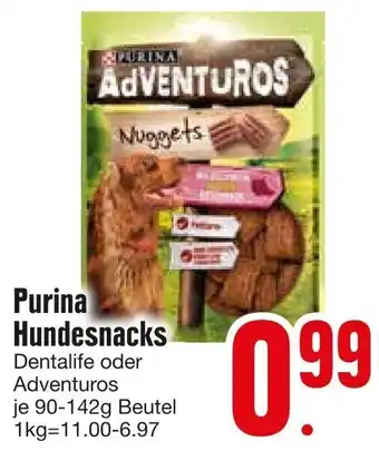 Edeka Purina Hundesnacks 90-142 g Beutel Angebot