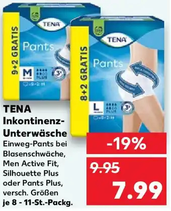 Kaufland ΤΕΝΑ Inkontinenz Unterwäsche 8-11 St. Packg. Angebot