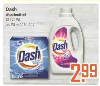 Klaas und Kock Dash Waschmittel 18/20 WL Angebot