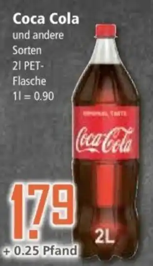 Klaas und Kock Coca-Cola 2L Angebot