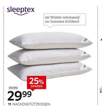 XXXLutz Sleeptex nackenstützkissen „brachetto“ Angebot