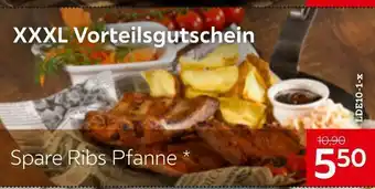 XXXLutz Xxxl restaurant xxxl vorteilsgutschein spare ribs pfanne Angebot