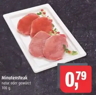 Markant Minutensteak natur oder gewürzt 100 g Angebot