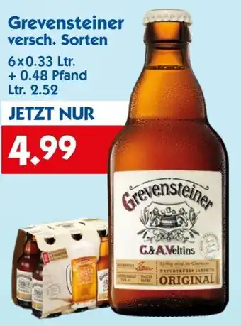 Hol'ab Getränkemarkt Grevensteiner 6x0.33 Ltr. Angebot