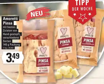 Edeka Amoretti Pinsa 140 g Packung Angebot