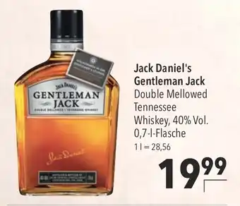 CITTI Markt Jack Daniel's Gentleman Jack Double Mellowed Tennessee Whiskey, 40% Vol. 0,7-1-Flasche Angebot