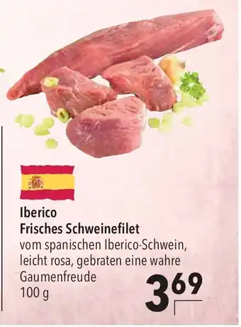 CITTI Markt Iberico Frisches Schweinefilet vom spanischen Iberico-Schwein, leicht rosa, gebraten eine wahre Gaumenfreude 100 g Angebot