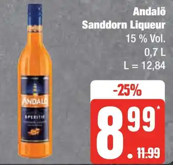 Edeka Andalö Sanddorn Liqueur 0,7 l Angebot