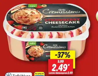 Lidl Langnese Cremissimo 900 ml Angebot