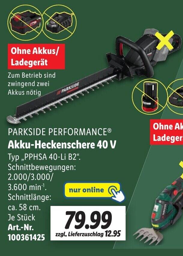 Lidl Akku Heckenschere