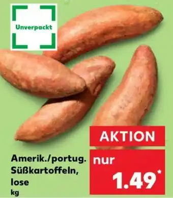 Kaufland Amerik./portug. nur Süßkartoffeln, lose Angebot