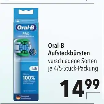 CITTI Markt Oral-B Aufsteckbürsten je 4/5-Stück-Packung Angebot