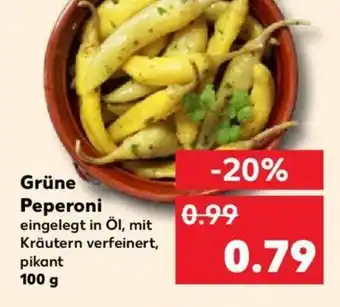 Kaufland Grüne Peperoni 100 g Angebot