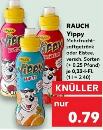 Kaufland RAUCH Yippy 0,33 l Fl. Angebot