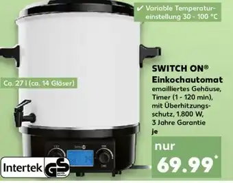 Kaufland SWITCH ON Einkochautomat Angebot