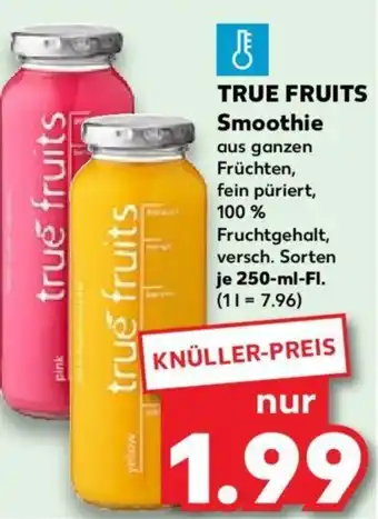 Kaufland TRUE FRUITS Smoothie 250 ml Fl. Angebot