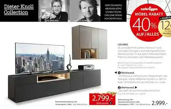 Zurbrüggen Dieter knoll collection wohnwand locano Angebot