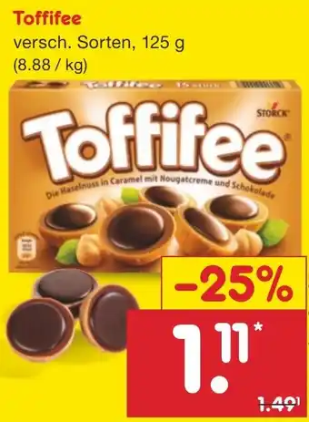 Netto Marken-Discount Storck Toffifee 125 g Angebot