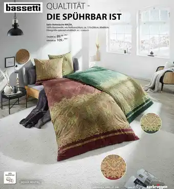 Zurbrüggen Bassetti satin-bettwäsche mazia Angebot