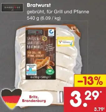 Netto Marken-Discount Bratwurst 540 g Angebot