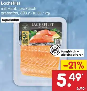 Netto Marken-Discount Lachsfilet 300 g Angebot