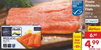 Netto Marken-Discount Frosta Wildlachs Filets 250 g Angebot