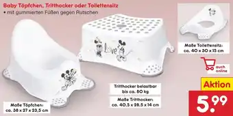 Netto Marken-Discount Baby Töpfchen, Tritthocker oder Toilettensitz Angebot