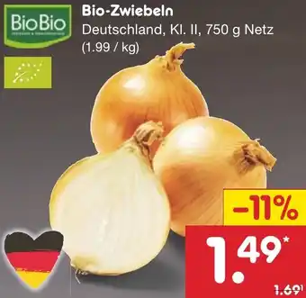 Netto Marken-Discount Bio-Zwiebeln 750 g Netz Angebot